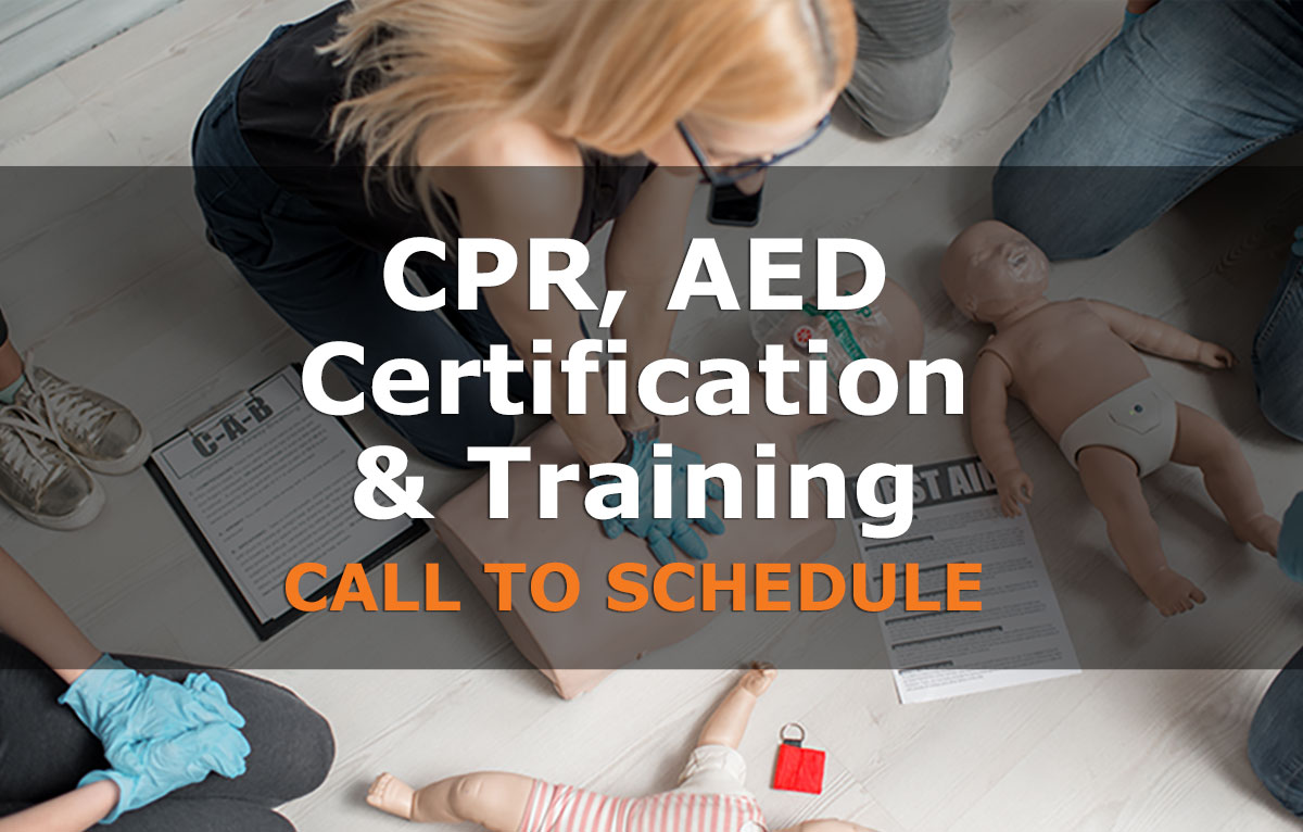 CPR, AED Certification & Training Course (CNS Occupational Medicine) – CALL TO SCHEDULE