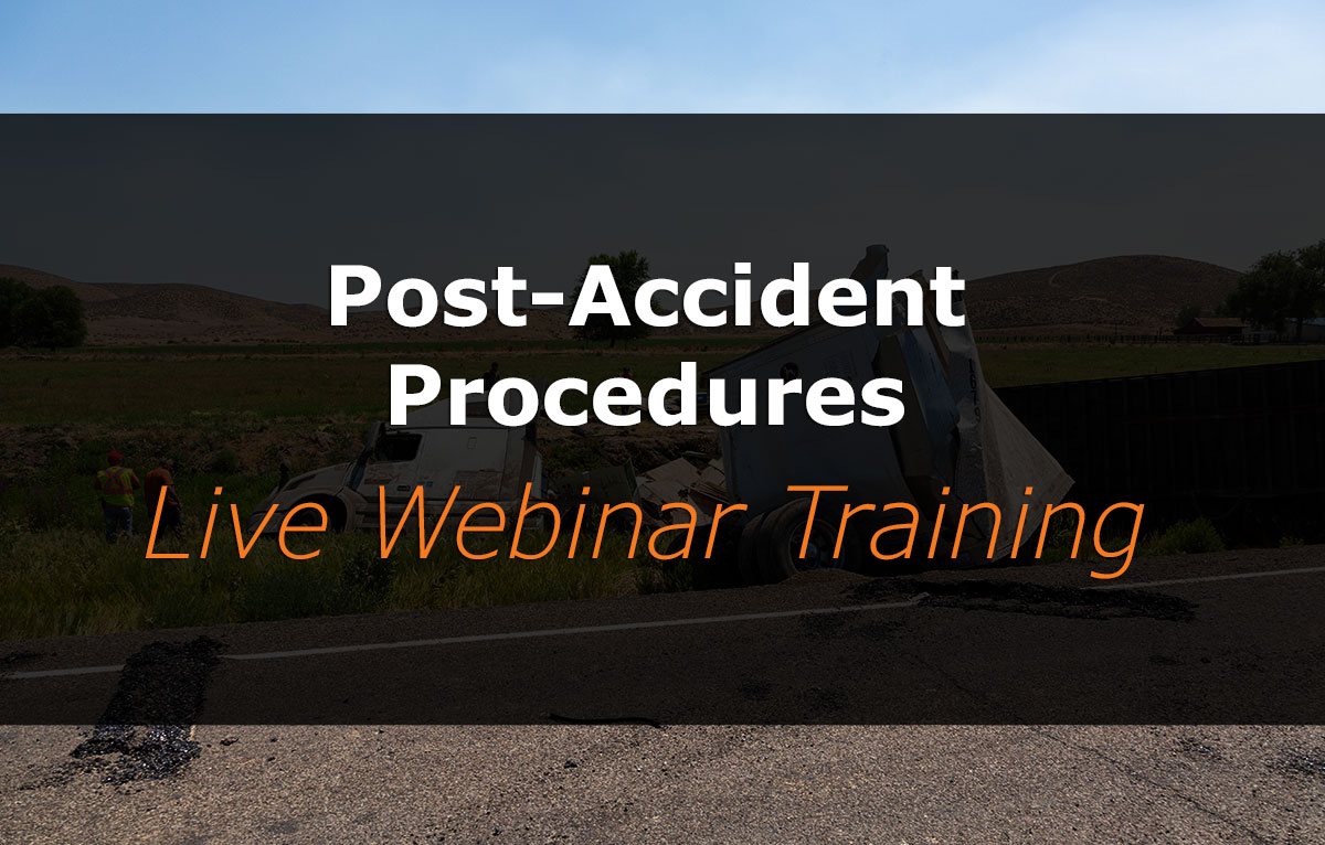 Post-Accident Procedures | Online CDL Training | CNS Learning Hub
