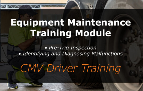 Equipment Maintenance Training Module | Online CMV Training | CNS Learning Hub