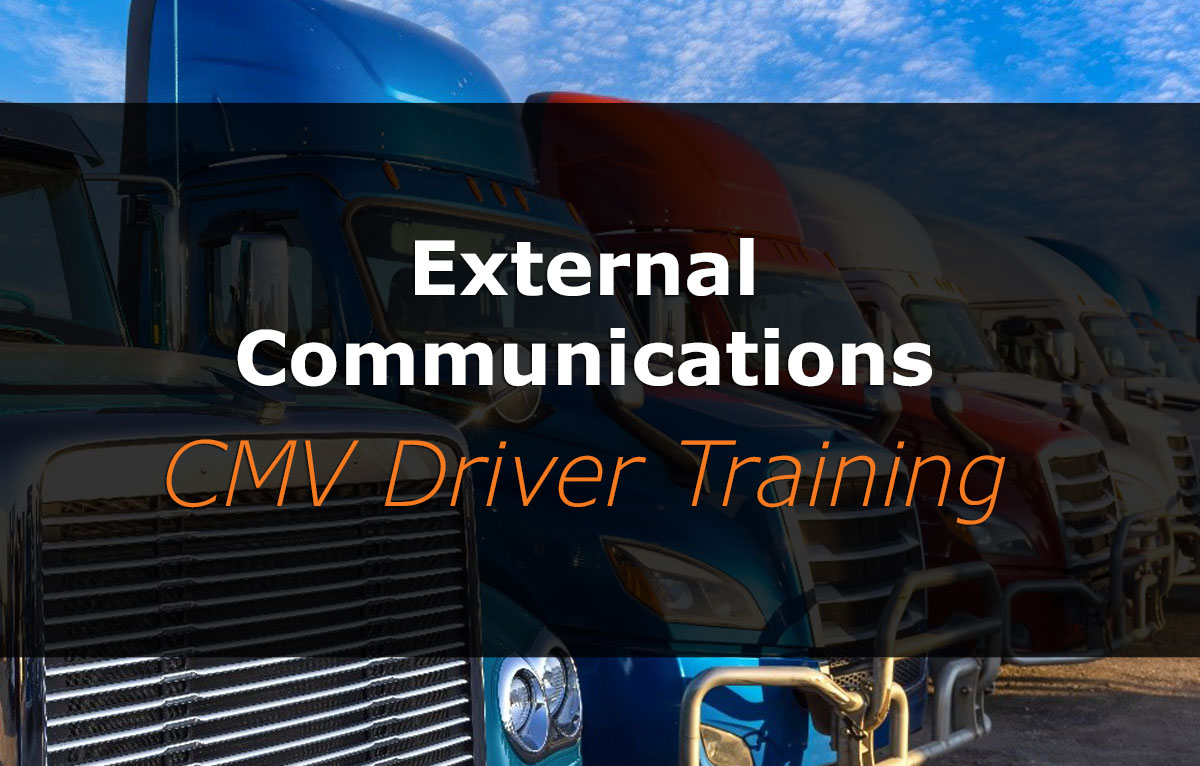 External Communications | CDL Online Course | CNS Learning Hub