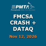 FMCSA Crash Preventability & DataQs Workshop November 12, 2026